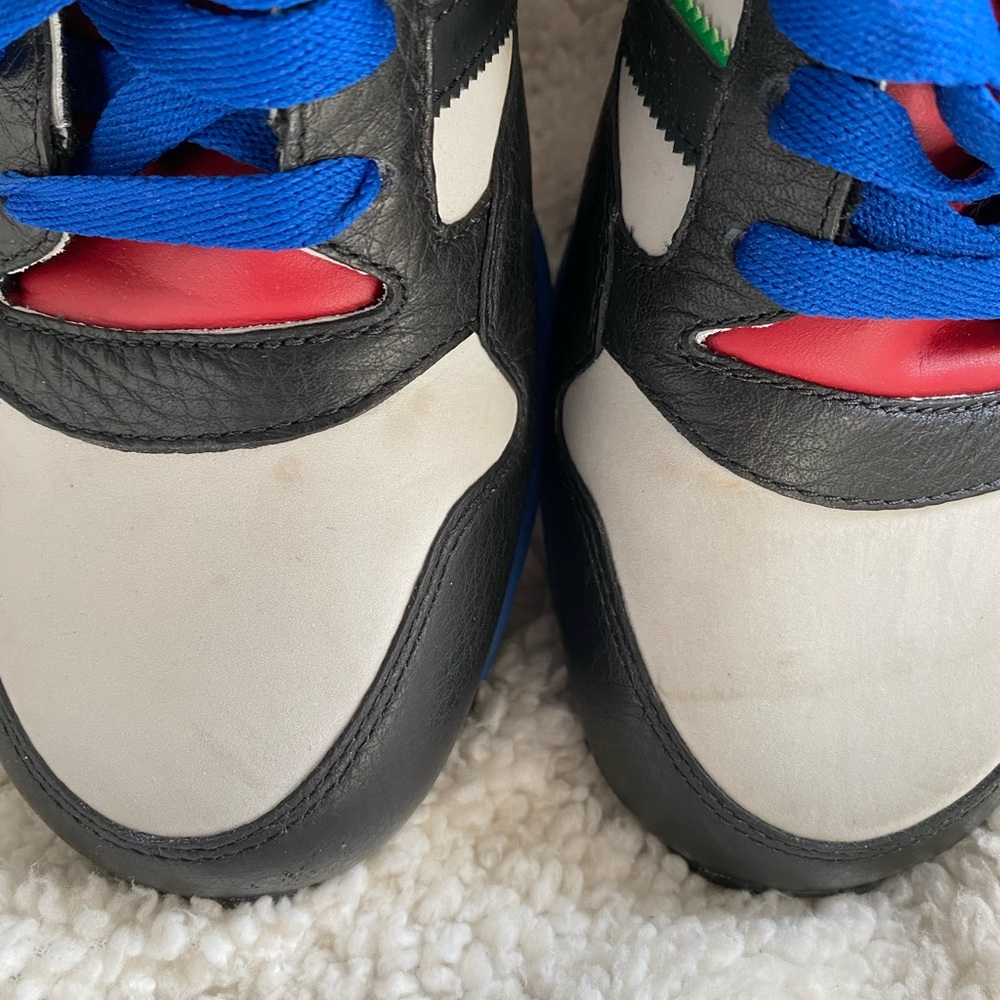 Adidas ZXZ+ Multi-Color Sneakers - Men’s 10.5 Red Green Black Blue Gray - Picture 3 of 8
